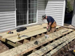 Replace deck boards